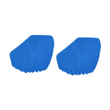 Maxbell 2 Pieces Boat Seat Covers Waterproof Easy Installation Heavy Duty Protectors Blue