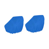 Maxbell 2 Pieces Boat Seat Covers Waterproof Easy Installation Heavy Duty Protectors Blue