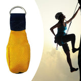 Maxbell Arborist Throw Weight Bag Outside Throw Weight Bag for Tree Work Garden Work Yellow