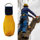 Maxbell Arborist Throw Weight Bag Outside Throw Weight Bag for Tree Work Garden Work Yellow