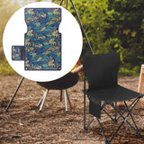 Maxbell Folding Chair Replacement Fabric Oxford Stool Cover for Outdoor