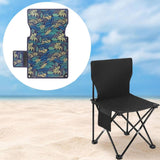 Maxbell Folding Chair Replacement Fabric Oxford Stool Cover for Outdoor