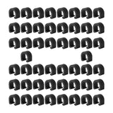 Maxbell 50x Bike C Clip Clamps Repairing Tools Replacement Gear Shift Line Fasteners
