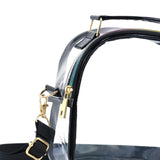 Maxbell Crossbody Bag Adjustable Strap Outdoor Slings Bags for Towel Skincare Makeup Black