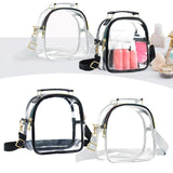 Maxbell Crossbody Bag Adjustable Strap Outdoor Slings Bags for Towel Skincare Makeup Black