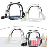 Maxbell Crossbody Bag Adjustable Strap Outdoor Slings Bags for Towel Skincare Makeup Black