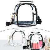 Maxbell Crossbody Bag Adjustable Strap Outdoor Slings Bags for Towel Skincare Makeup Black