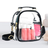 Maxbell Crossbody Bag Adjustable Strap Outdoor Slings Bags for Towel Skincare Makeup Black