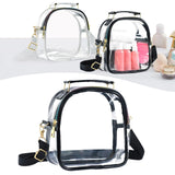 Maxbell Crossbody Bag Adjustable Strap Outdoor Slings Bags for Towel Skincare Makeup Black