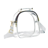 Maxbell Crossbody Bag Adjustable Strap Outdoor Slings Bags for Towel Skincare Makeup Gray