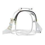 Maxbell Crossbody Bag Adjustable Strap Outdoor Slings Bags for Towel Skincare Makeup Gray