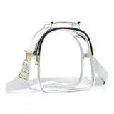 Maxbell Crossbody Bag Adjustable Strap Outdoor Slings Bags for Towel Skincare Makeup Gray