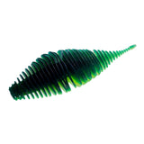 Maxbell Soft Fishing Lure Worm Grub Maggots Lure for Trout Bass Freshwater Saltwater Green