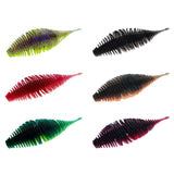 Maxbell Soft Fishing Lure Portable Lifelike Fishing Accessories for Bass Trout River Grass Green