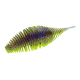Maxbell Soft Fishing Lure Portable Lifelike Fishing Accessories for Bass Trout River Grass Green