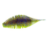 Maxbell Soft Fishing Lure Portable Lifelike Fishing Accessories for Bass Trout River Grass Green