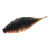 Maxbell Soft Fishing Lure Portable Lifelike Fishing Accessories for Bass Trout River Orange
