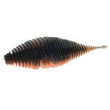 Maxbell Soft Fishing Lure Portable Lifelike Fishing Accessories for Bass Trout River Orange