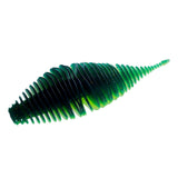 Maxbell Soft Fishing Lure Portable Lifelike Fishing Accessories for Bass Trout River Green