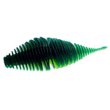 Maxbell Soft Fishing Lure Portable Lifelike Fishing Accessories for Bass Trout River Green