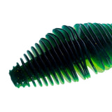Maxbell Soft Fishing Lure Portable Lifelike Fishing Accessories for Bass Trout River Green