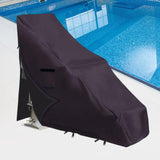 Maxbell Pool Lift Chair Protective Cover Outdoor Inground Pool Organizer Accessories