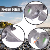 Maxbell Rotating Wing Dove Decoy Artificial Pigeon Model for Crafts Festival Outdoor