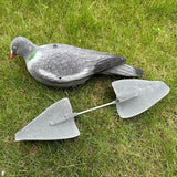 Maxbell Rotating Wing Dove Decoy Artificial Pigeon Model for Crafts Festival Outdoor