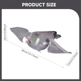 Maxbell Rotating Wing Dove Decoy Artificial Pigeon Model for Crafts Festival Outdoor