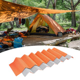 Maxbell Camping Pad Backpacking Tent Outdoor Compact Insulated Foldable Sleeping Pad Orange