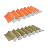 Maxbell Camping Pad Backpacking Tent Outdoor Compact Insulated Foldable Sleeping Pad Orange