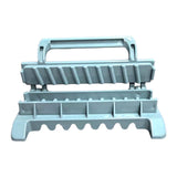 Maxbell Press Kebab Maker Easy to Use Easy to Clean Manual Kabob Tool for BBQ Newbie