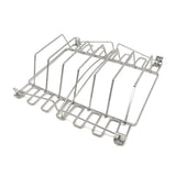 Maxbell Chicken Leg Rack Easy to Use 3 in 1 Rectangle Rib Rack for Meat Oven Cooking