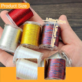 Maxbell 6x Fly Tying Thread Premium for Lure DIY Making Tool Compact Tieing Supplies