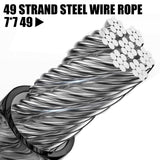 Maxbell Fishing Lanyard Coil Lanyard Security Leash Professional Fishing Pole Tether 300cm