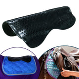 Maxbell Saddle Pad Soft Versatile Saddle Seat Cushion for Outdoor Sports Competition Black