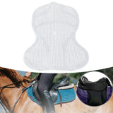Maxbell Saddle Pad Soft Versatile Saddle Seat Cushion for Outdoor Sports Competition Clear