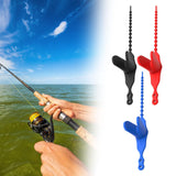 Maxbell Fishing Rod Holder Lightweight Fishing Rod Stand for Canoe Dock Fishing Boat Black