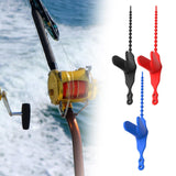 Maxbell Fishing Rod Holder Lightweight Fishing Rod Stand for Canoe Dock Fishing Boat Black