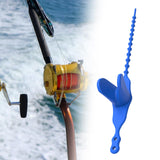 Maxbell Fishing Rod Holder Lightweight Fishing Rod Stand for Canoe Dock Fishing Boat Blue