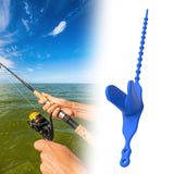 Maxbell Fishing Rod Holder Lightweight Fishing Rod Stand for Canoe Dock Fishing Boat Blue