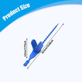 Maxbell Fishing Rod Holder Lightweight Fishing Rod Stand for Canoe Dock Fishing Boat Blue