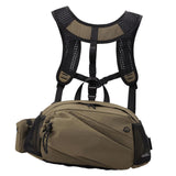 Maxbell Harness Chest Pack for Woman and Man Multi Pocket Portable Sport Storage Bag Coffee