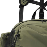 Maxbell Harness Chest Pack for Woman and Man Multi Pocket Portable Sport Storage Bag Green
