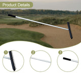 Maxbell Golf Sand Trap Rake Golf Course Supplies for Maintenance Sand Finishing Care