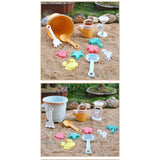 Maxbell Beach Toys Sand Set Summer Beach Bucket for Boys and Girls Age 3-10 Backyard Blue