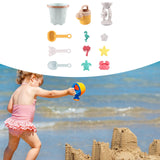 Maxbell Beach Toys Sand Set Summer Beach Bucket for Boys and Girls Age 3-10 Backyard Blue