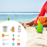 Maxbell Beach Toys Sand Set Summer Beach Bucket for Boys and Girls Age 3-10 Backyard Blue