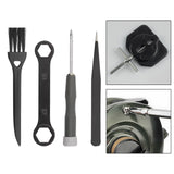 Maxbell Fishing Reel Care Kit Sturdy Nut Wrench for Freshwater Low Profile Reel Lake Type A
