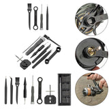 Maxbell Fishing Reel Care Kit Sturdy Nut Wrench for Freshwater Low Profile Reel Lake Type A